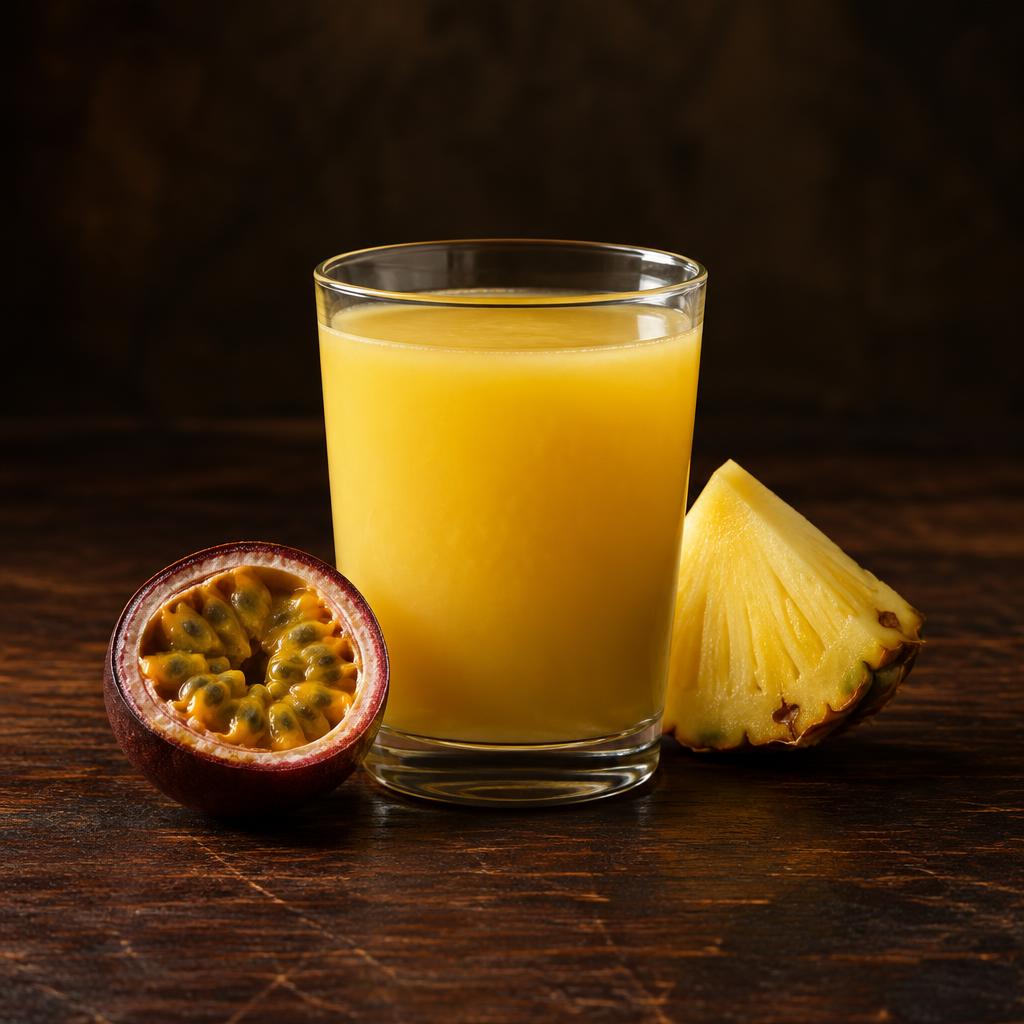Suco de Maracujá com Abacaxi (copo)